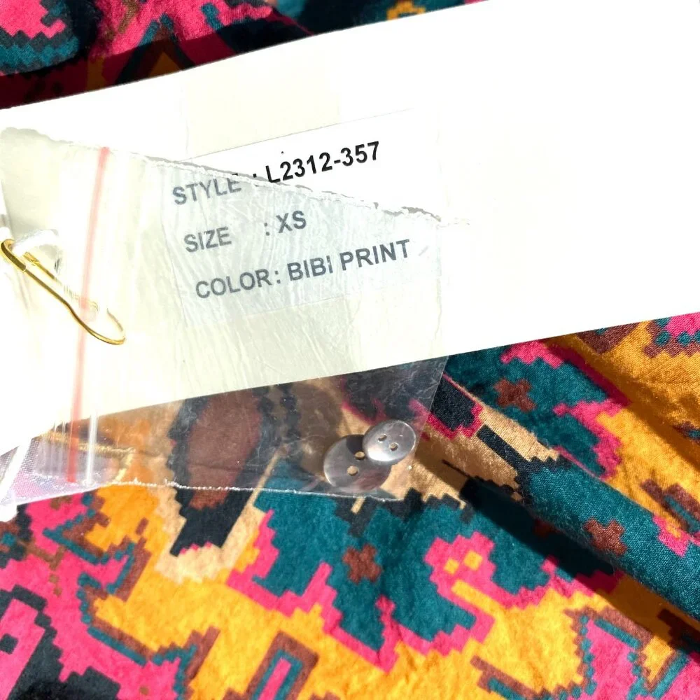 Love the Label “Maryelle” top blouse, in “Bibi” print. XS, EUC. - Picture 10 of 11